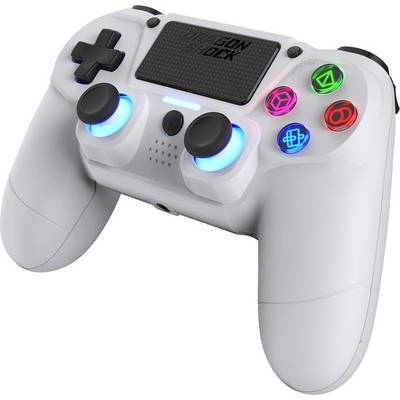 Product Gamepad DragonShock Mizar Wireless White PS4 base image