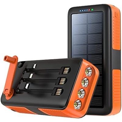 Product Powerbank 2GO emergency 10000mAh solar & hand crank base image