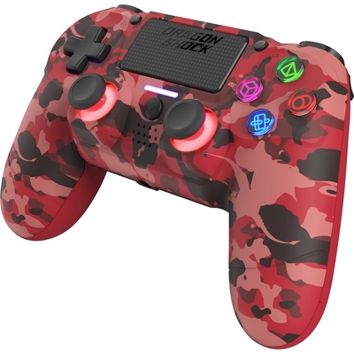 Product Gamepad DragonShock Mizar Wireless Red camo PS4 base image