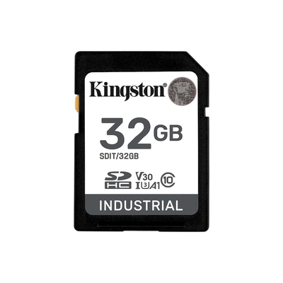 Product Κάρτα Μνήμης SDHC 32GB Kingston Industrial -40C to 85C base image