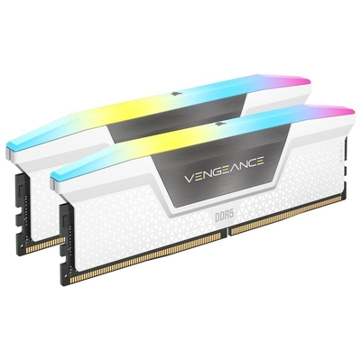 Product Μνήμη RAM Σταθερού DDR5 32GB 5600 CL40 Corsair KIT (2x16GB) Vengeance RGB w base image