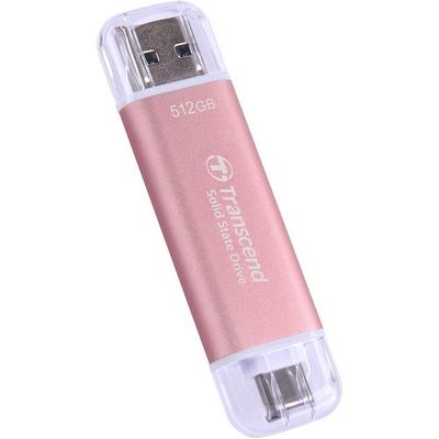 Product USB Flash 512GB Transcend ESD310P USB 10Gbps, Type-C/A base image