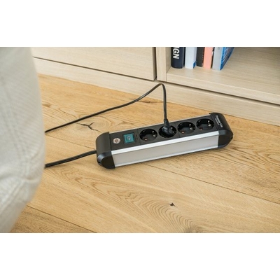 Product Πολύπριζο Ασφαλείας Brennenstuhl power strip Premium-ALU-Line 4-fold 1,8m base image
