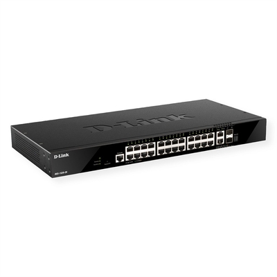 Product Network Switch D-Link 440mm DGS-1520-28 2*SFP+/2*XE/24*GE base image