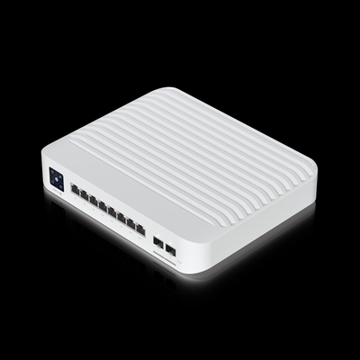 Product Network Switch Ubiquiti UniFi USW-Pro-8-POE 120W PoE++ SFP+ base image