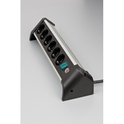 Product Πολύπριζο Ασφαλείας Brennenstuhl power strip ALU-Office-Line 6-fold 3m base image