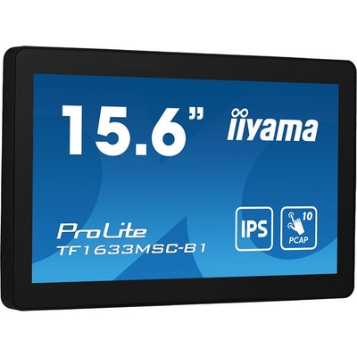 Product Monitor 15,6" Iiyama 39.5cm TF1633MSC-B1 16:9 Touch HDMI+DP bl base image