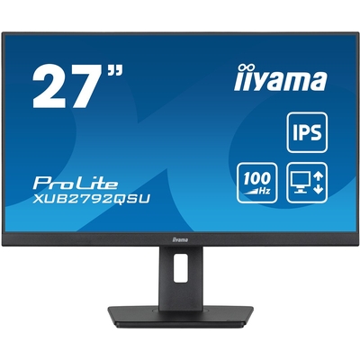 Product Monitor 27" Iiyama 68.5cm XUB2792QSU-B6 16:9 HDMI+DP+4xUSB IPS base image