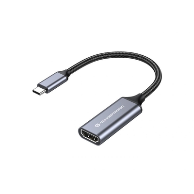 Product Αντάπτορας USB Conceptronic USB-C -> HDMI 4K60Hz 0.18m sw base image