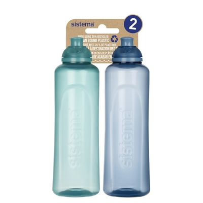 Product Παγούρι Sistema Swift recycled PP 2x 480ml pack of 2 base image
