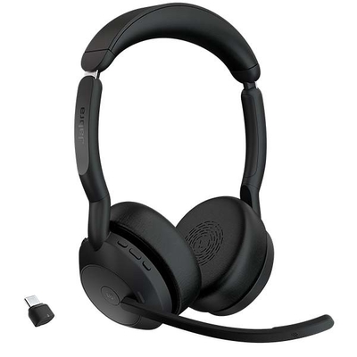 Product Ακουστικά VOIP Jabra Evolve2 55 MS Stereo USB-C Zoom-Bluetooth base image