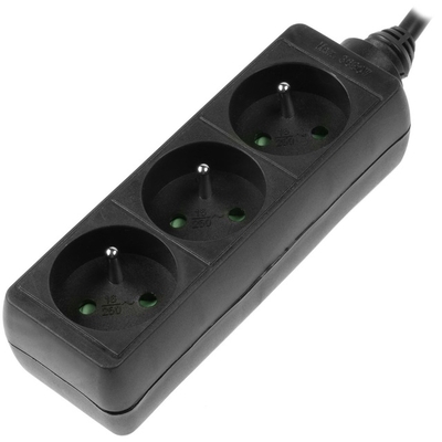 Product Πολύπριζο Hama Standard – 3 θέσεων, 3m base image