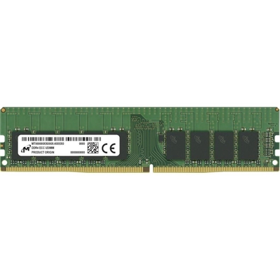 Product Μνήμη RAM Σταθερού DDR4 16GB Micron ECC UDIMM 2Rx8 3200 CL22 1.2V ECC base image