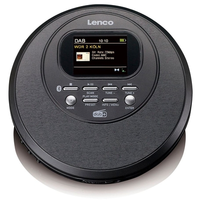 Product Φορητό CD Lenco CD-500BK base image