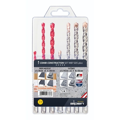 Product Τρυπάνια Alpen Combi Set SDS-plus M B7 base image