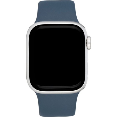 Product Smartwatch Apple Watch 9 GPS 45mm Silver Alu Blue Sport Band M/L base image