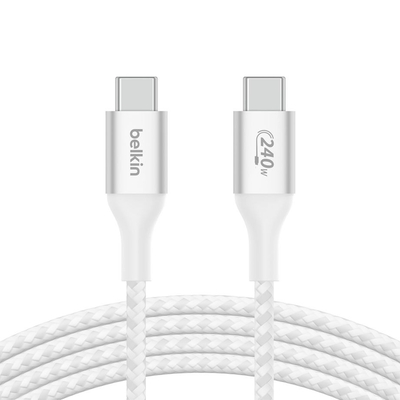 Product Καλώδιο USB Belkin Boost Charge 240W white USB-C/USB-C Cab.,2m CAB015bt2MWH base image
