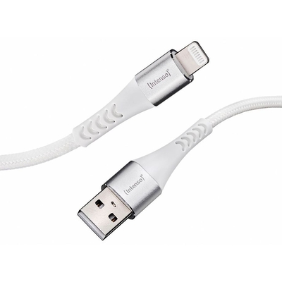 Product Καλώδιο USB Intenso A315L Nylon 1,5m white USB-A / Lightning 12W base image