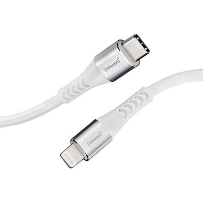 Product Καλώδιο USB Intenso C315L Nylon 1,5m white USB-C / Lightning 60W base image