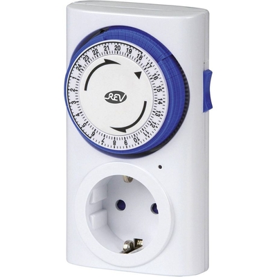 Product Μηχανικός Χρονοδιακόπτης REV timer Premium analog white base image