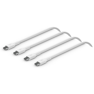 Product Καλώδιο USB Belkin 1x2 USB-C/USB-C 2.0 PVC 1m, 2Pack white CAB003bt1MWH2PK base image