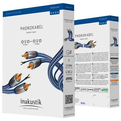 Product Καλώδιο RCA Inakustik Premium Phono 1,5 m base image