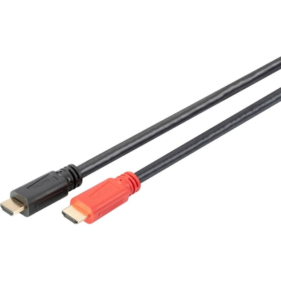 Product Καλώδιο HDMI Digitus HighSpeed Ethernet Signalampl., 10m,4K 30Hz, go/sw base image