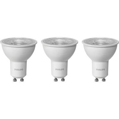 Product Λάμπα LED Philips LED Spotlight GU10 WW 3-Pack 50W 2700K base image