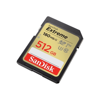 Product Κάρτα Μνήμης SanDisk Extreme SDXC 512GB UHS-I C10 U3 V30 base image