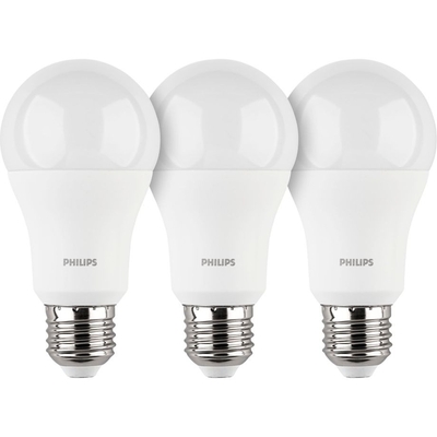 Product Λάμπα LED Philips E27 3-Pack 100W 2700K base image