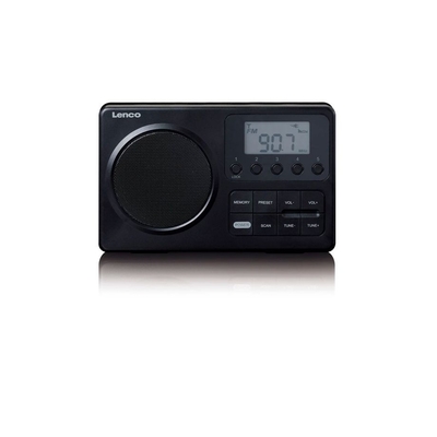 Product Φορητό Ραδιόφωνο Lenco MPR-035BK black base image