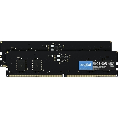 Product Μνήμη RAM Σταθερού DDR5 16GB Crucial 5600 Kit 2x8GB UDIMM CL46 (16Gbit) base image