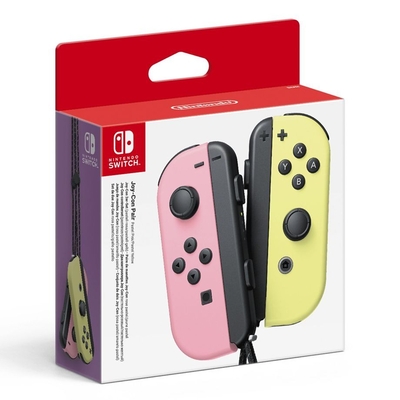 Product Gamepad Nintendo Joy-Con Set of 2 pastel pink and pastel yellow base image