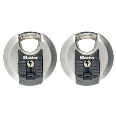 Product Λουκέτα Master 2-Disc Stainless Steel (70mm) M40E base image