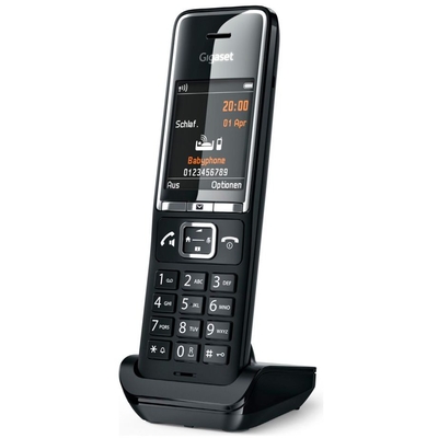 Product Ασύρματο Τηλέφωνο Gigaset Comfort 550HX black/chrome base image