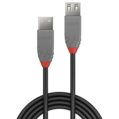 Product Καλώδιο USB Lindy Anthra Line - extension - USB to USB - 50 cm base image