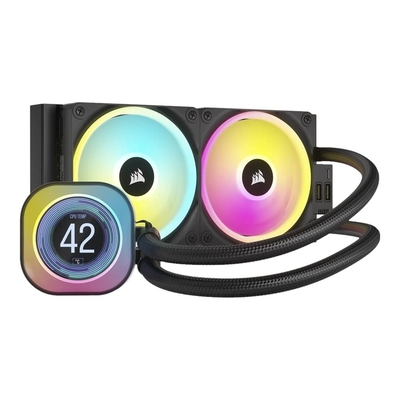 Product Ψύκτρα CPU Corsair iCUE Link LCD H100i RGB - liquid cooling base image