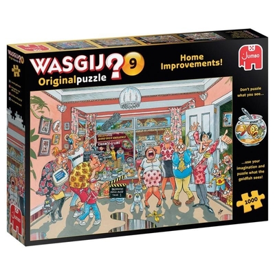 Product Παζλ Jumbo Wasgij Original 9 -Home Impovements 1000 Κομμάτια (81926) base image
