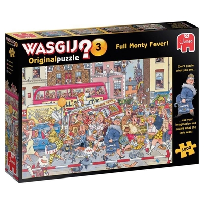 Product Παζλ Jumbo Wasgij Original 3- 3 Full Monty Fever 1000 Κομμάτια (81923) base image