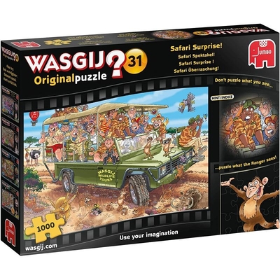 Product Παζλ Jumbo Wasgij Original 31 Safari 1000 Κομμάτια (19164) base image