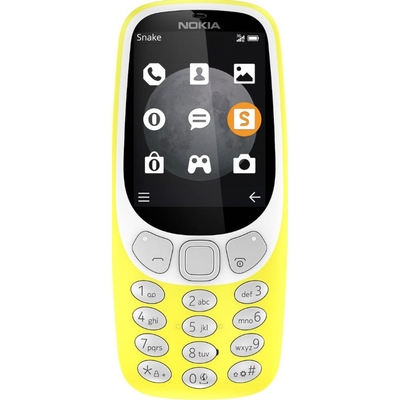 Product Κινητό Nokia 3310 Dual Sim Yellow (Αγγλικό menu)(Ανοιχτή/Ταλαιπωρημένη Συσκευασία) base image