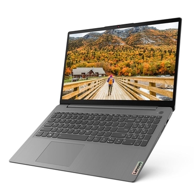 Product Laptop Lenovo IdeaPad 3 (15.6") Full HD AMD Ryzen 7 5700U 16 GB DDR4-SDRAM 512 GB SSD Wi-Fi 6 (802.11ax) Windows 11 Home Grey (82KU024MMH) base image
