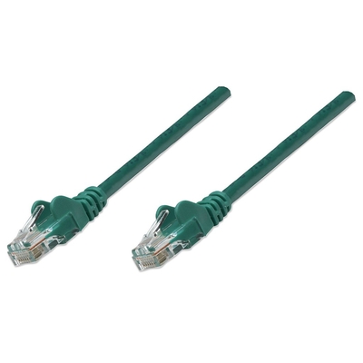 Product Καλώδιο Δικτύου Intellinet RJ45 U/UTP Cat5e 10m Lever protection Green base image