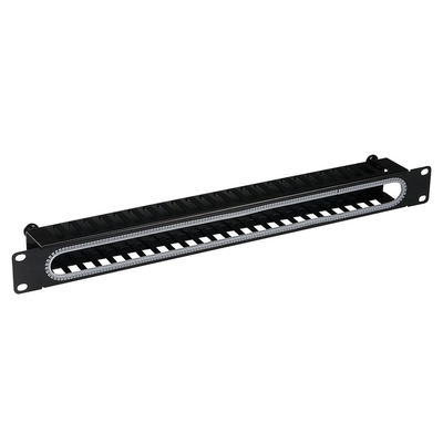 Product Αξεσουάρ για Καμπίνα Δικτύου EFB 19" 1HE cable management with cover,RAL9005 base image
