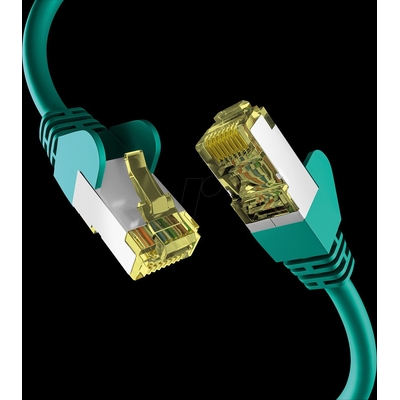 Product Καλώδιο Δικτύου EFB CAT6a Green 0.50m S/FTP PIMF base image