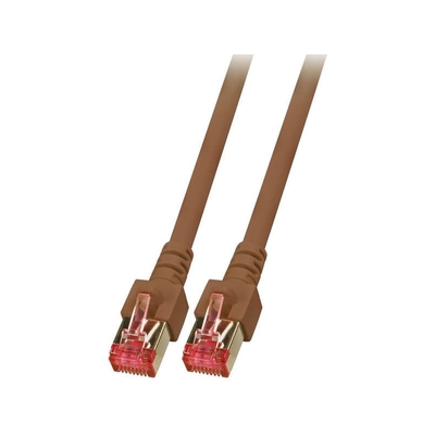 Product Καλώδιο Δικτύου EFB RJ45 S/FTP, Cat.6, LSZH, 0.25m, braun base image