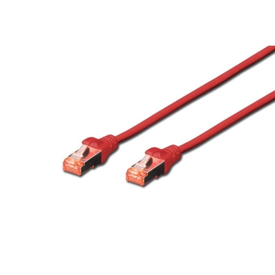 Product Καλώδιο Δικτύου Digitus CAT 6 S/FTP 10 pieces, 2m, Red base image