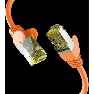 Product Καλώδιο Δικτύου EFB CAT6a Orange 1m S/FTP PIMF base image