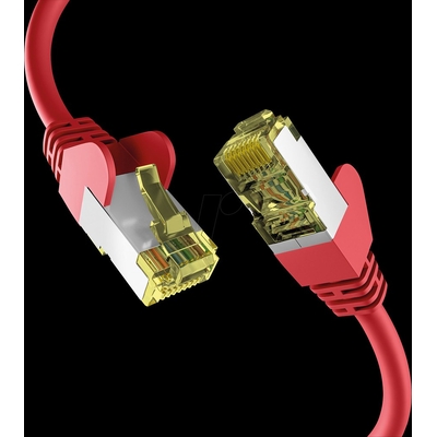Product Καλώδιο Δικτύου EFB CAT6a Red 0.50m S/FTP PIMF base image