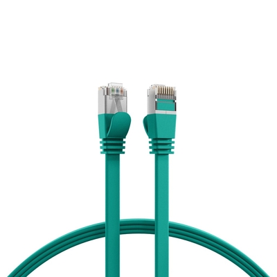 Product Καλώδιο Δικτύου EFB RJ45 FlachU/FTP, Cat.6A, PVC, 1.0m, Green base image